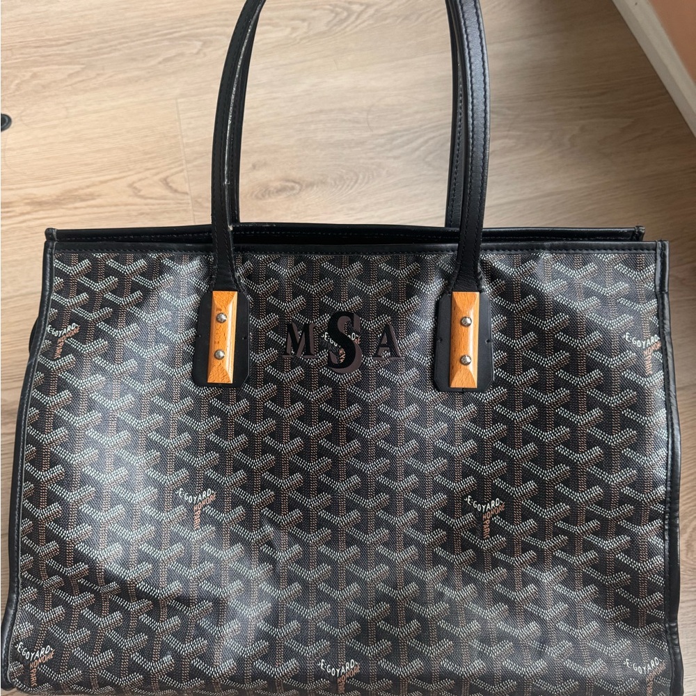 Goyard 2011 Goyardine Marquises Tote Bag